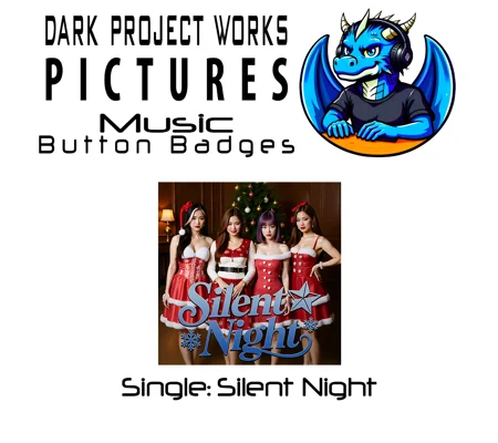 DPWP Music - Single - Silent Night button badges