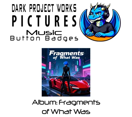 DPWP Music - Album - Fragments of What Was button badges
