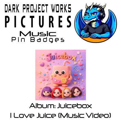 DPWP Music - Album - Juicebox - I Love Juice Pin Badges