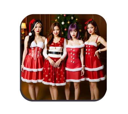 DPWP Music - Single - Silent Night drinks coaster