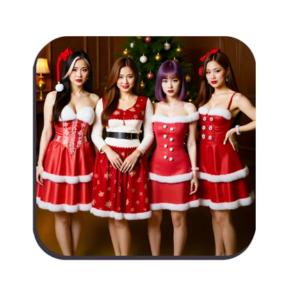 DPWP Music - Single - Silent Night drinks coaster