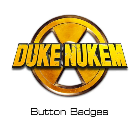 Duke Nukem button badges