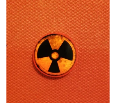 Duke Nukem pin badge - logo