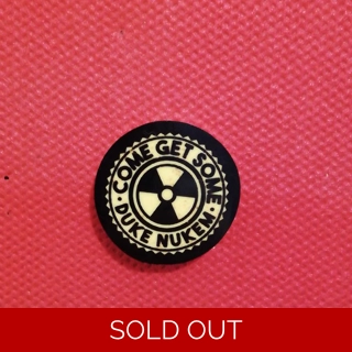 Duke Nukem pin badge - ..
