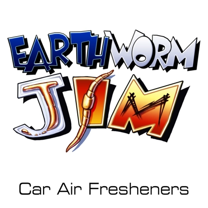 Earthworm Jim car air fresheners Earthworm Jim car air fresheners