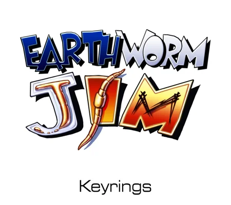 Earthworm Jim keyrings