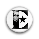 Elton John button badges