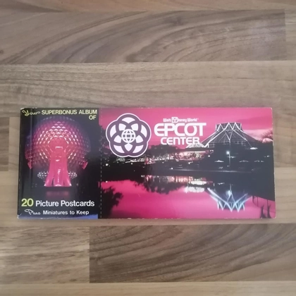 EPCOT CENTER - 20 Picture Postcards booklet EPCOT CENTER - 20 Picture Postcards booklet