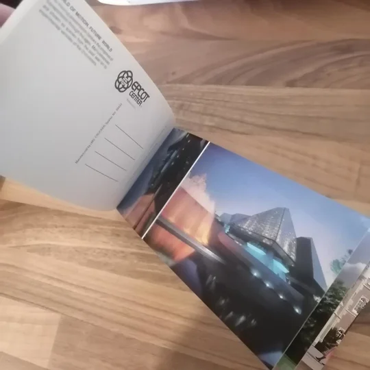 EPCOT CENTER - 20 Picture Postcards booklet