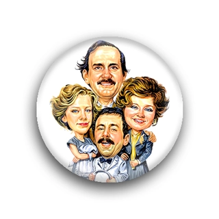 Fawlty Towers button ba..