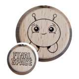 Final Space laser engraved keyring