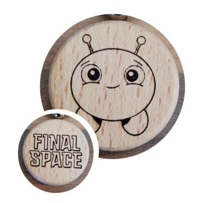 Final Space laser engraved keyring Final Space laser engraved keyring