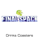 Final Space drinks coasters