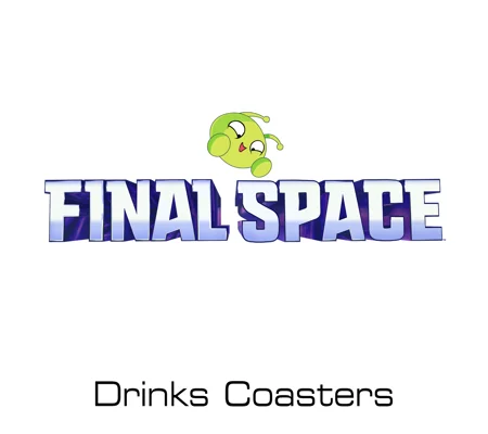 Final Space drinks coasters