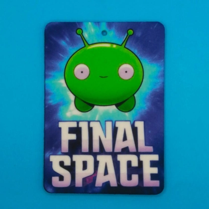Final Space Air Freshener - Logo - Mooncake Final Space Air Freshener - Logo - Mooncake