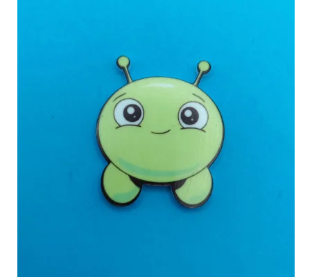 Final Space Mooncake pin badge