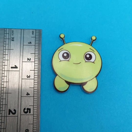Final Space Mooncake pin badge
