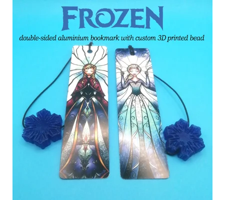 Disney Frozen aluminium bookmark