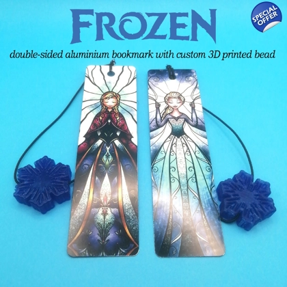 Disney Frozen aluminium bookmark