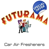 Futurama car air fresheners - OLD STOCK