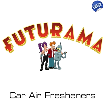 Futurama car air fresheners - OLD STOCK