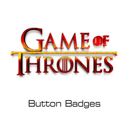 Game of Thrones button badges