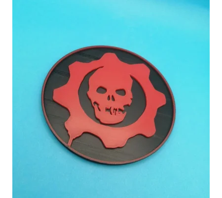 Gears of War 3D Printed Drinks Coaster