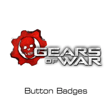 Gears of War button badges