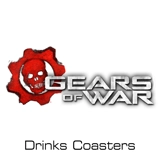 Gears of War drinks coasters