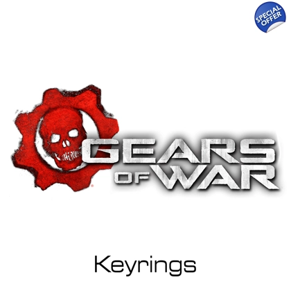 Gears of War keyrings
