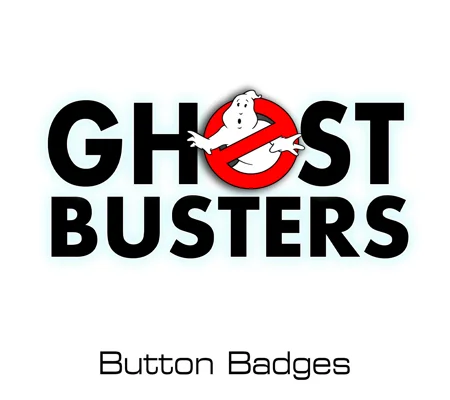 Ghostbusters button badges