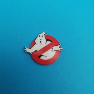 Ghostbusters logo pin b..