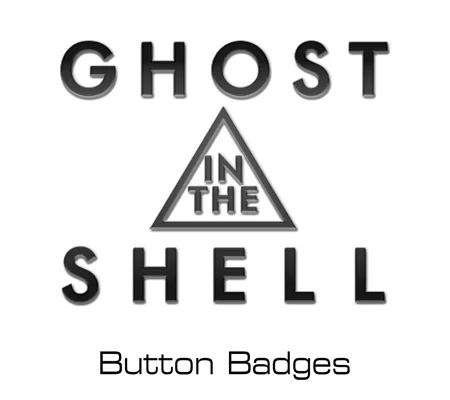 Ghost in the Shell button badges