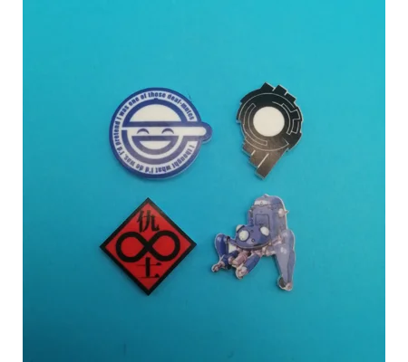 Ghost in the Shell - Stand Alone Complex - pin badge bundle