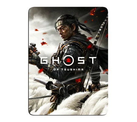 Ghost of Tsushima Glitter Full Magnetic Back Magnet