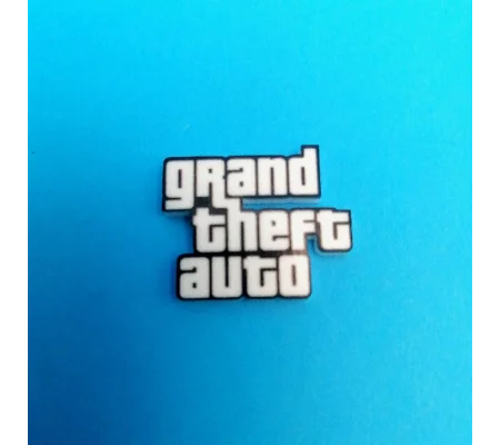 Grand Theft Auto (GTA) logo pin badge