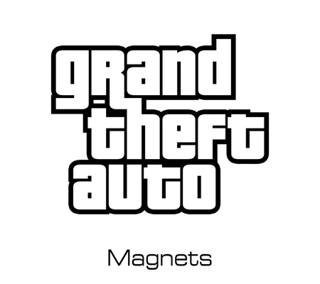 Grand Theft Auto (GTA) magnets