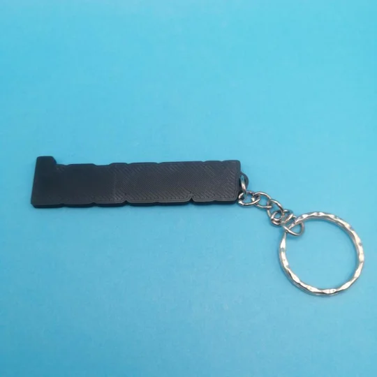 Grand Theft Auto - Wasted 3D Printed Keyring