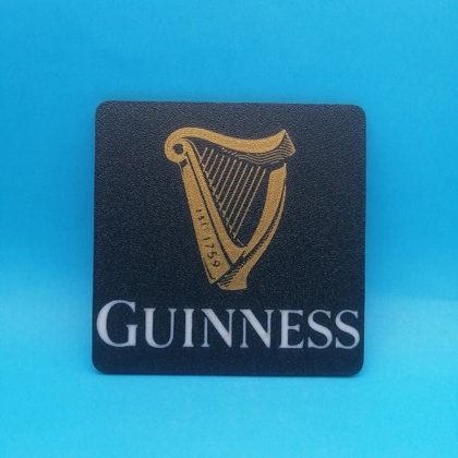 Guinness 2016-present square Drinks Coaster Guinness 2016-present square Drinks Coaster