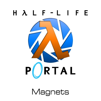 Half-Life - Portal Universe magnets Half-Life - Portal Universe magnets