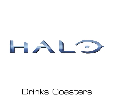 Halo drinks coasters