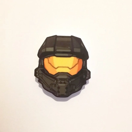 Halo - Master Chief Helmet pin badge