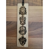 Harry Potter laser engraved bookmark