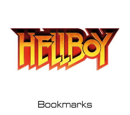 Hellboy bookmarks