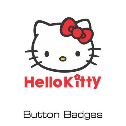 Hello Kitty button badges