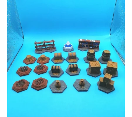 Hex Grid Tiles for Table Top Games