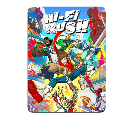Hi-Fi Rush Glitter Full Magnetic Back Magnet