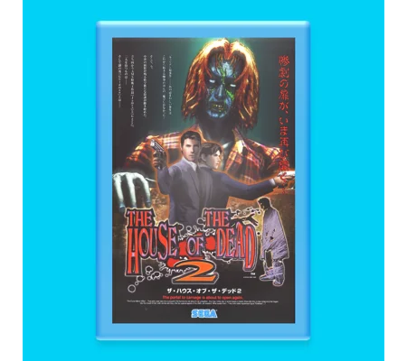 House of the Dead 2 - Plastic Photo Frame Magnet