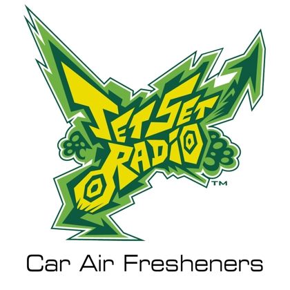 Jet Set Radio car air fresheners Jet Set Radio car air fresheners