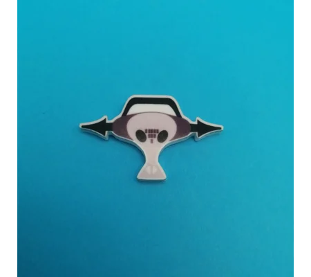 Jet Set Radio Future logo pin badge